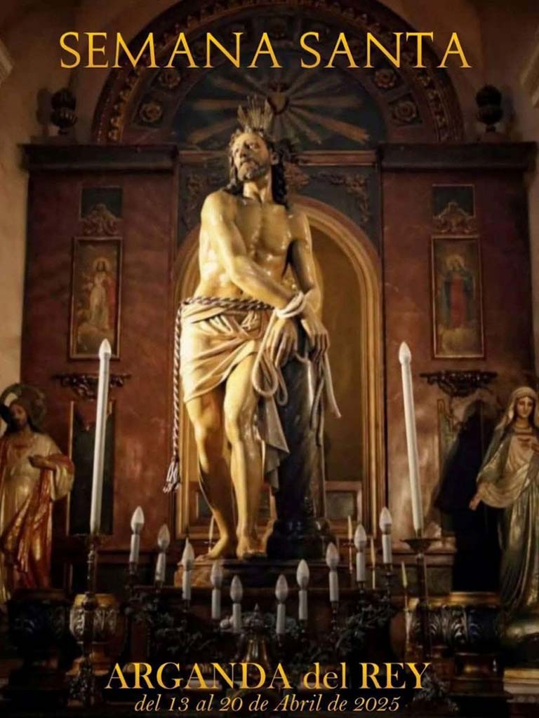 Cartel de Semana Santa en Arganda del Rey 2025